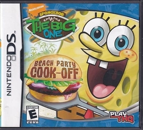 Nickelodeon Spongebob The Big One Beach Party Cook-Off - American - Nintendo DS (A Grade) (Used) (eng)